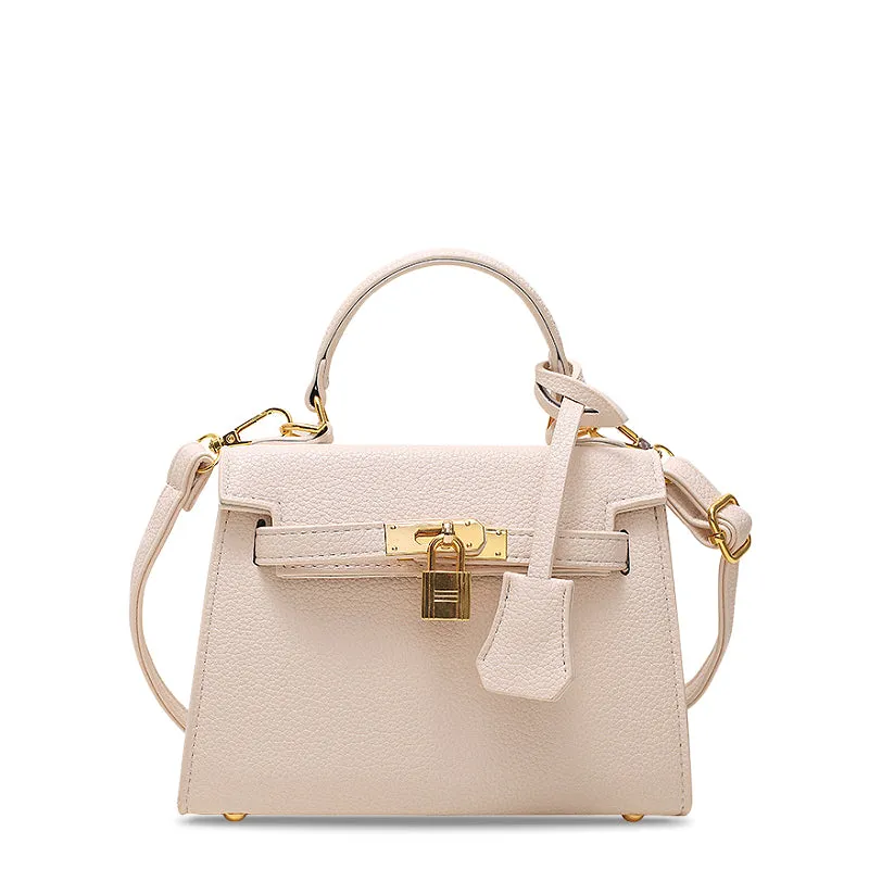 The Deborah Handbag Premium Feel Trendy fold-over bag