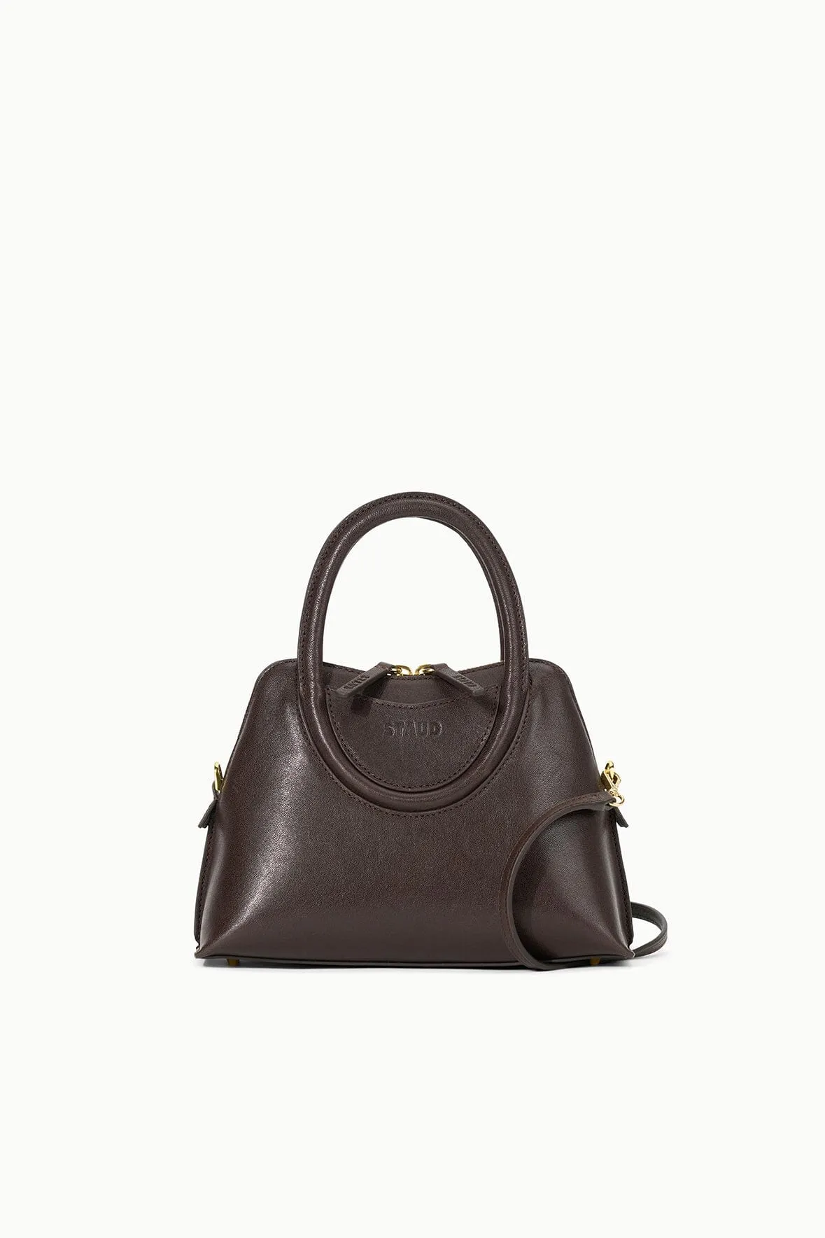NAOMI MINI SATCHEL | ESPRESSO Personalized Tote