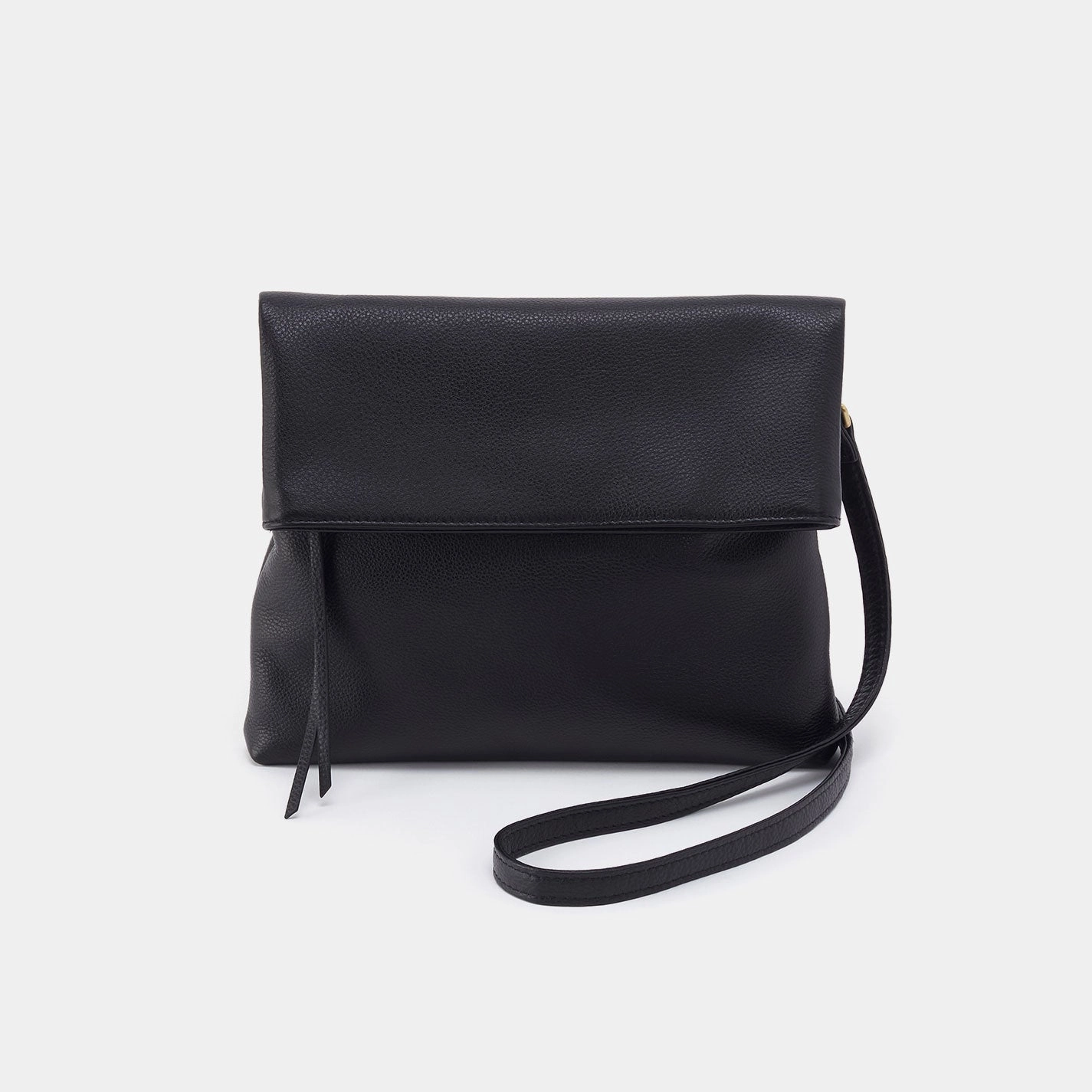 Draft Crossbody in Pebbled Leather - Black Outdoor Active Style