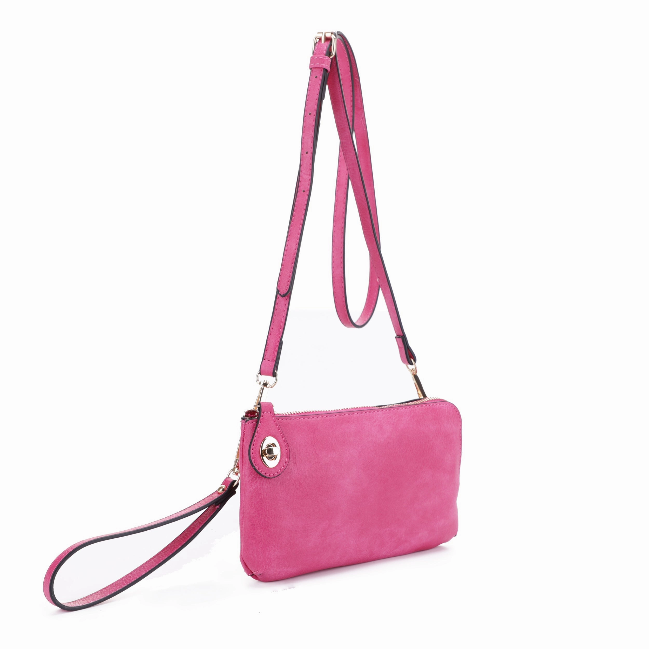 Carrie Mini Turn Lock Crossbody Minimal Utility