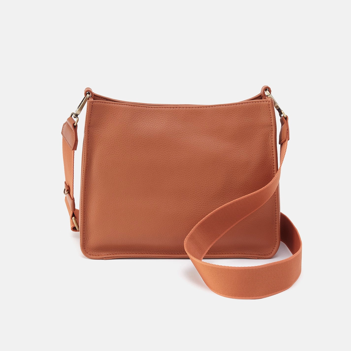 Durable Build Daily Function Cass Crossbody In Pebbled Leather - Butterscotch