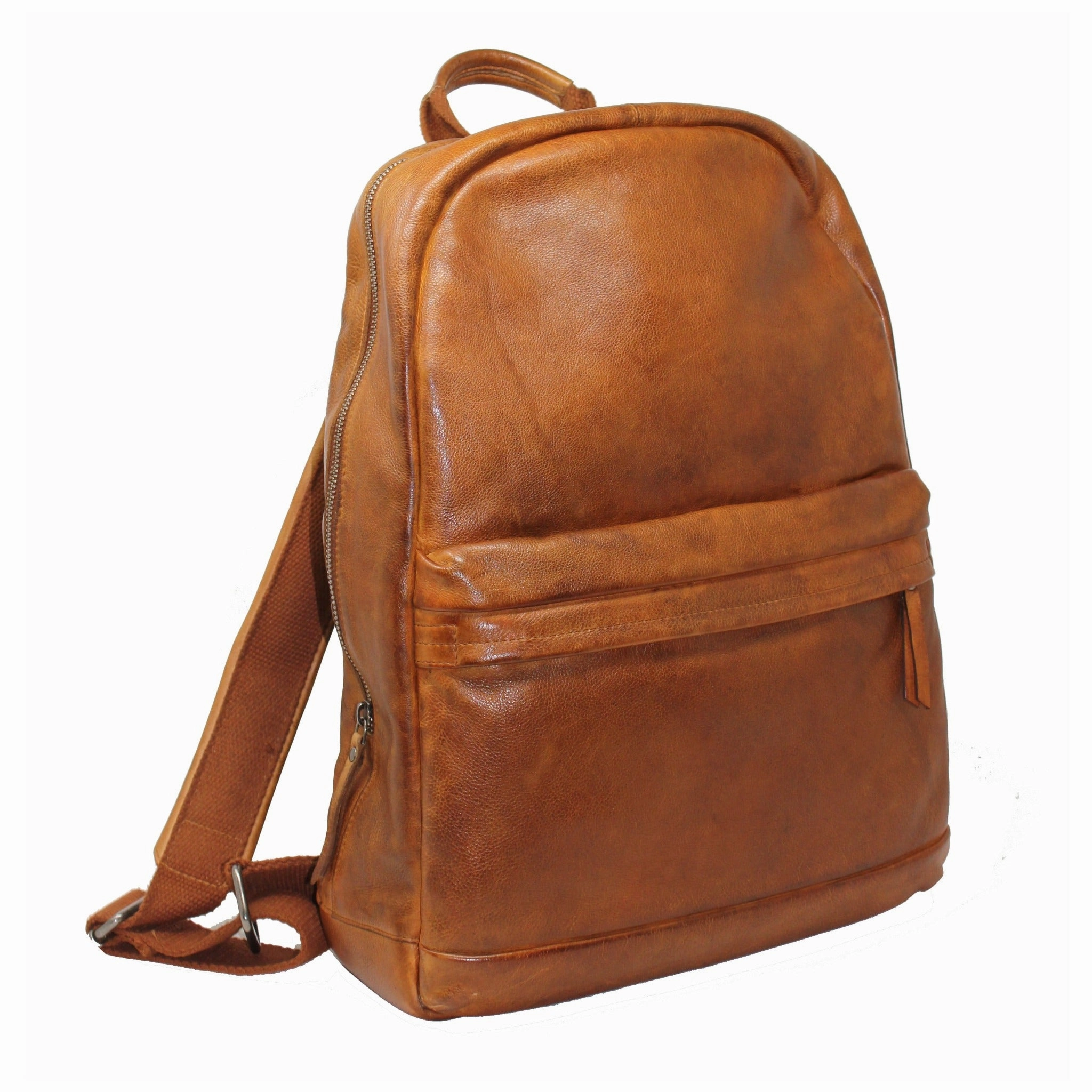 Sheldon Leather Backpack Compact Design