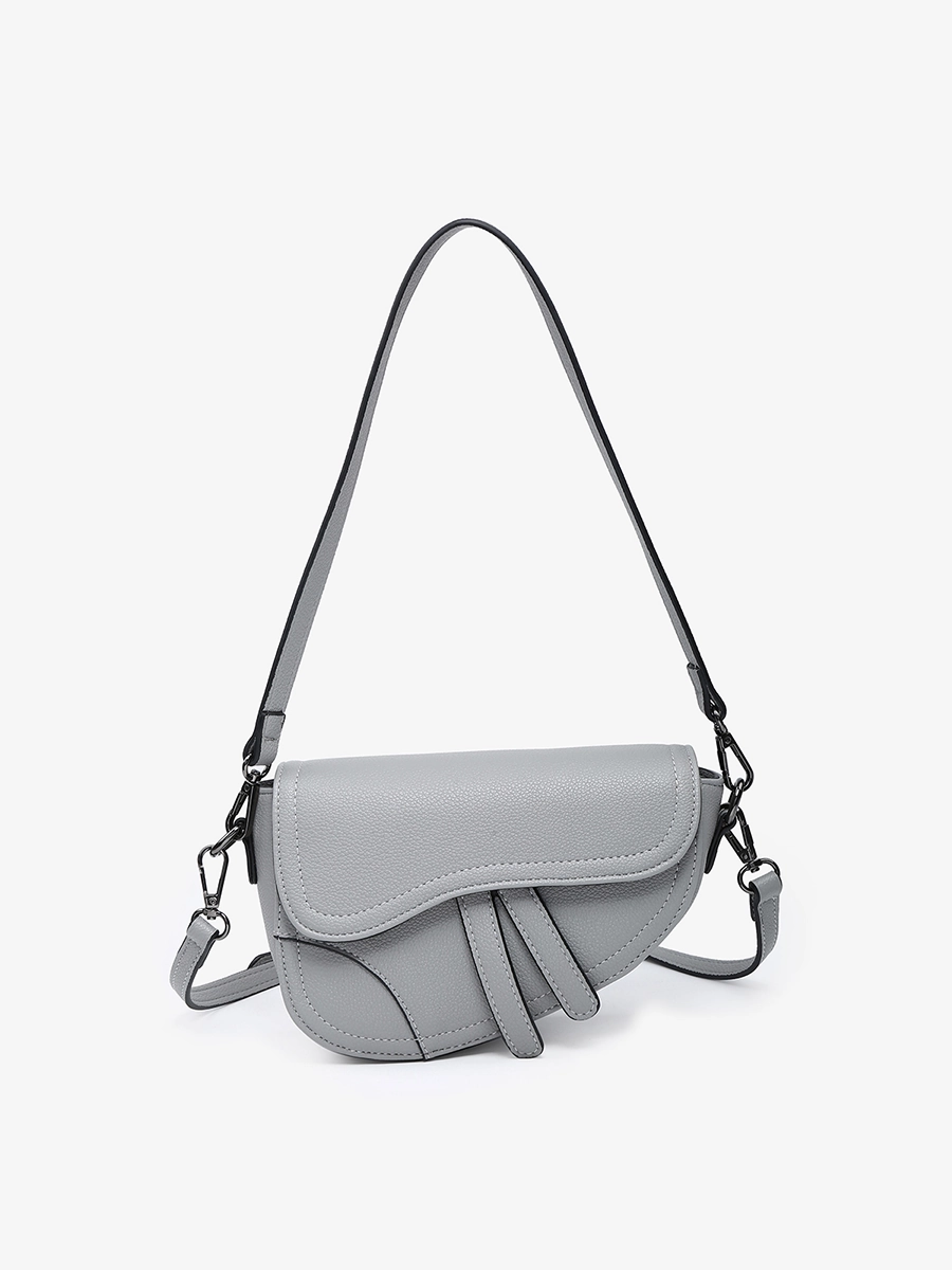 Marisol Vegan Asymmetrical Saddle Bag Wedding Party