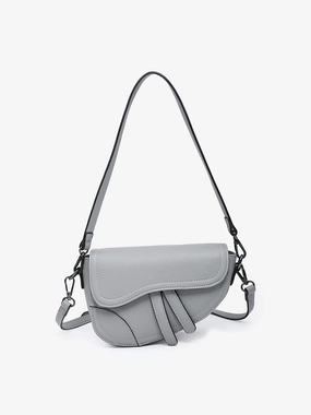 Marisol Vegan Asymmetrical Saddle Bag Wedding Party