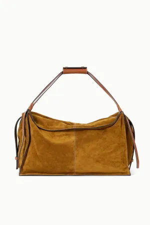 Casual canvas tote Practical Mood LARGE HAROLD BAG | TAN SUEDE