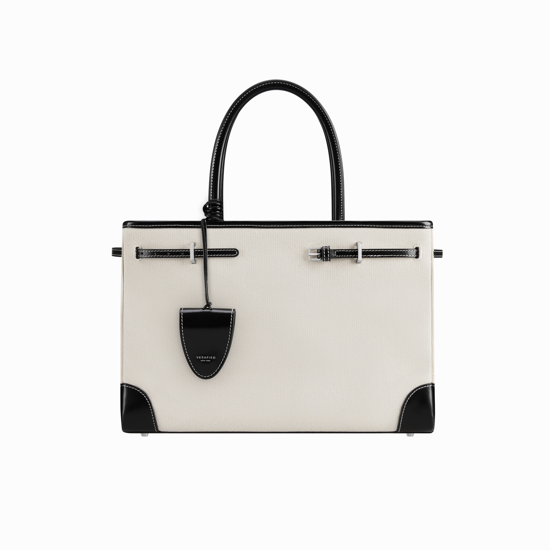 Black Canvas Book Tote Bag 33 (Final Sale) Simple Utility Sporty Vibe