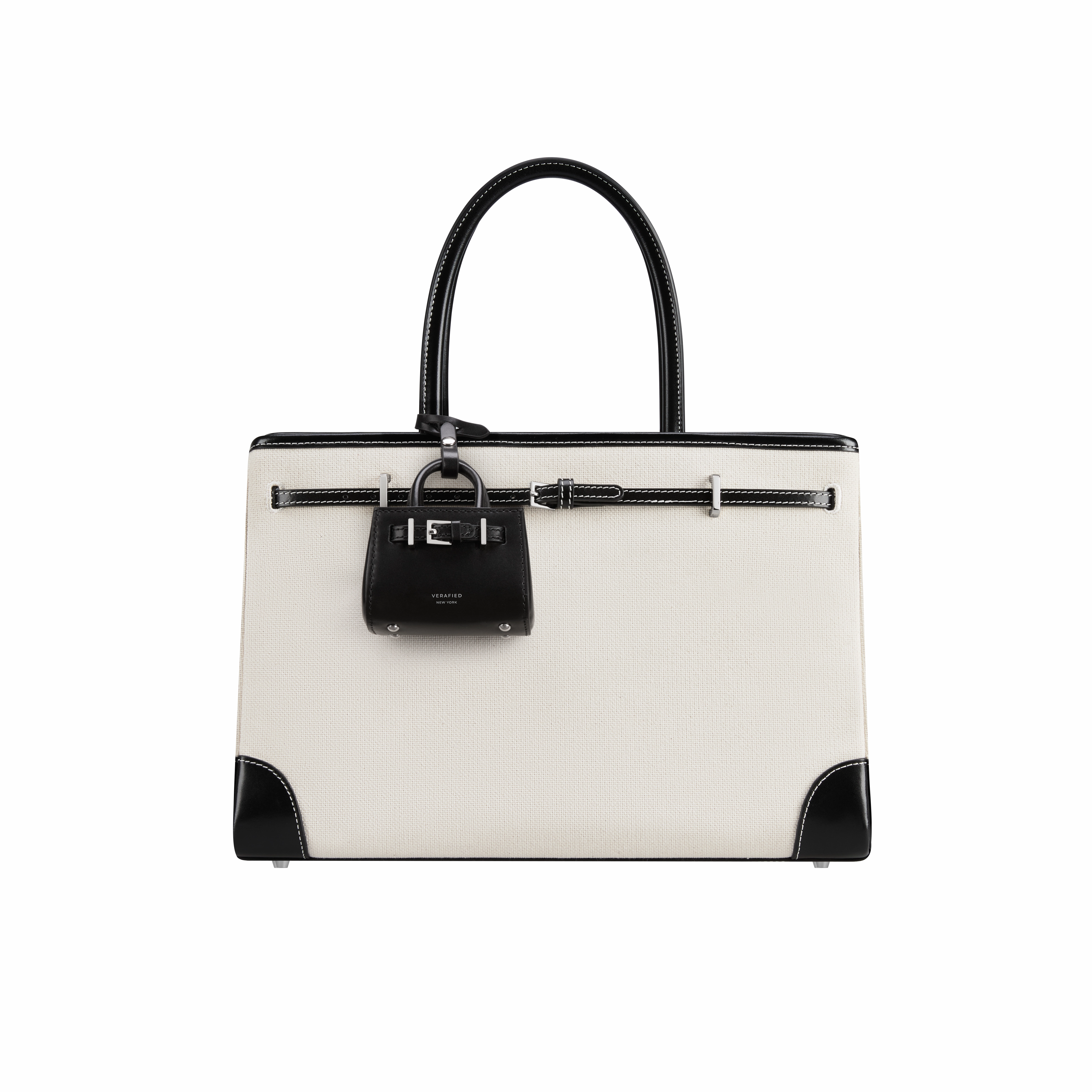 Trendy Lifestyle Black Canvas Book Tote Bag 33 (Final Sale)