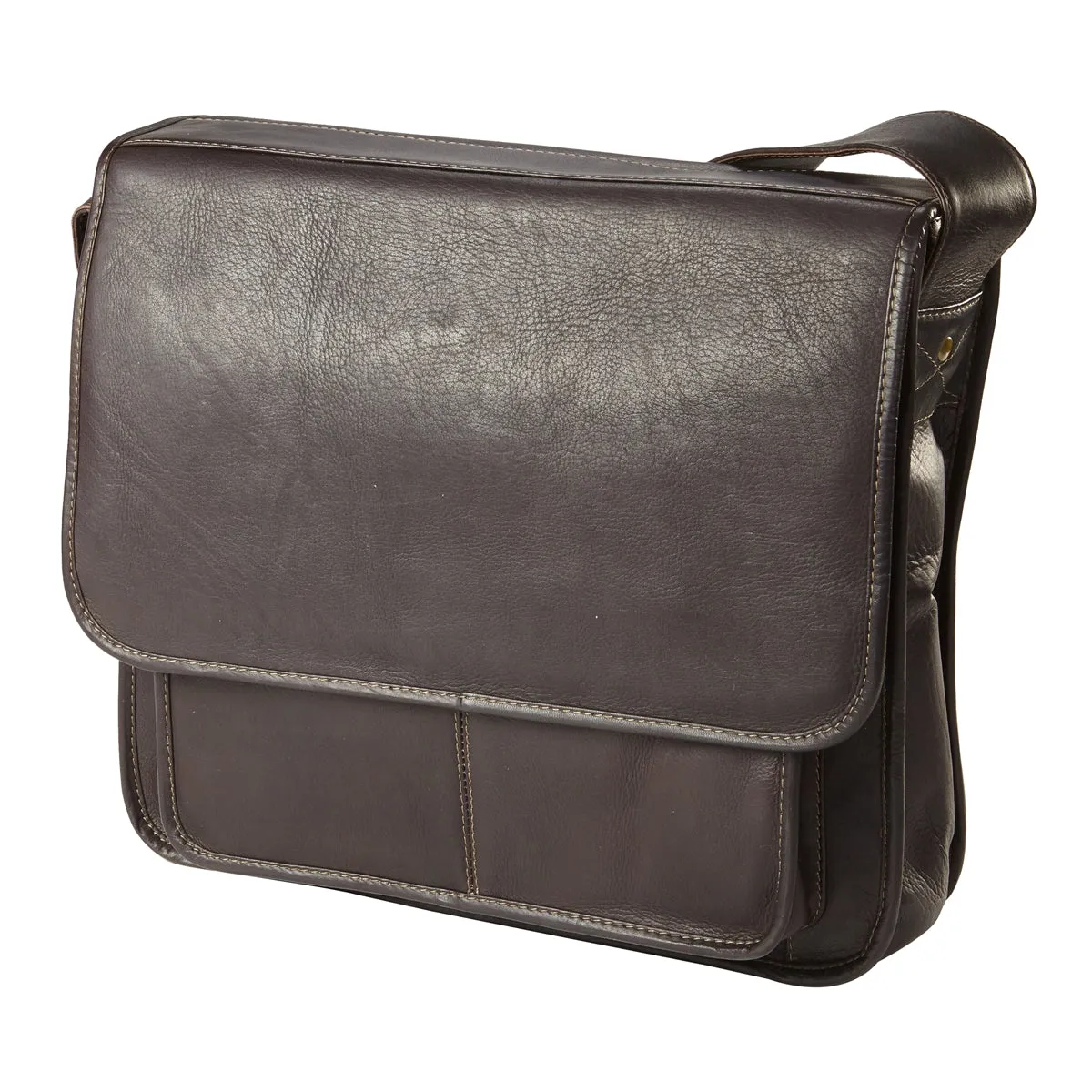 Versatile Travel Functional Reliability Executive Leather Mailbag