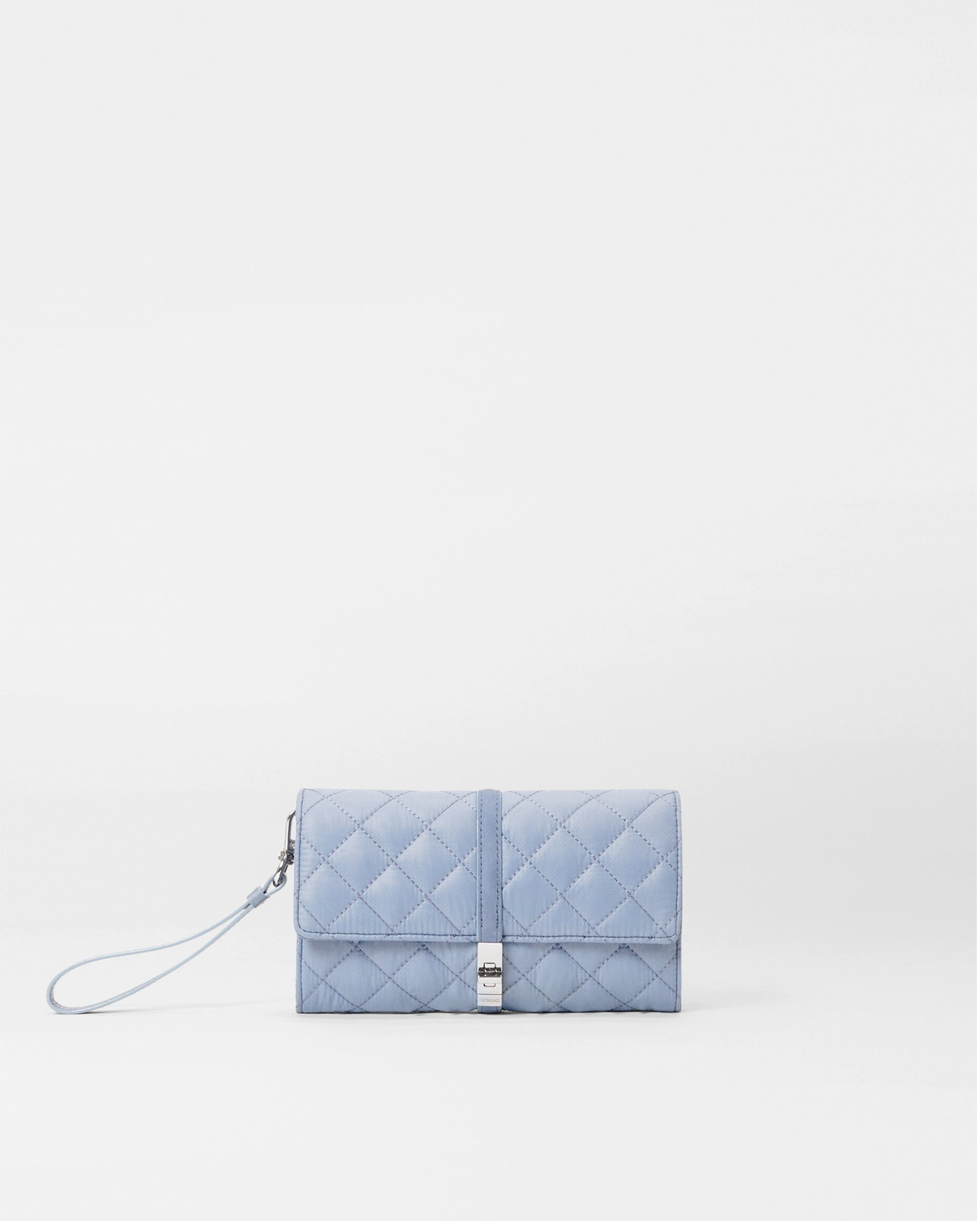 Stone Blue Astor Convertible Crossbody (Fabric) Fashion Accent