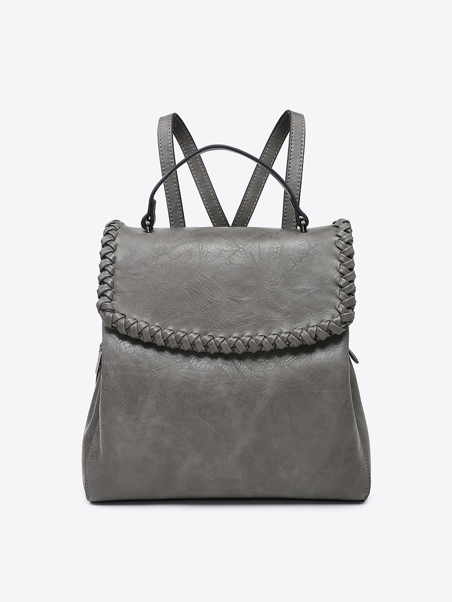 Blossom Vegan Whipstitch Backpack Glam Detail Premium accessory