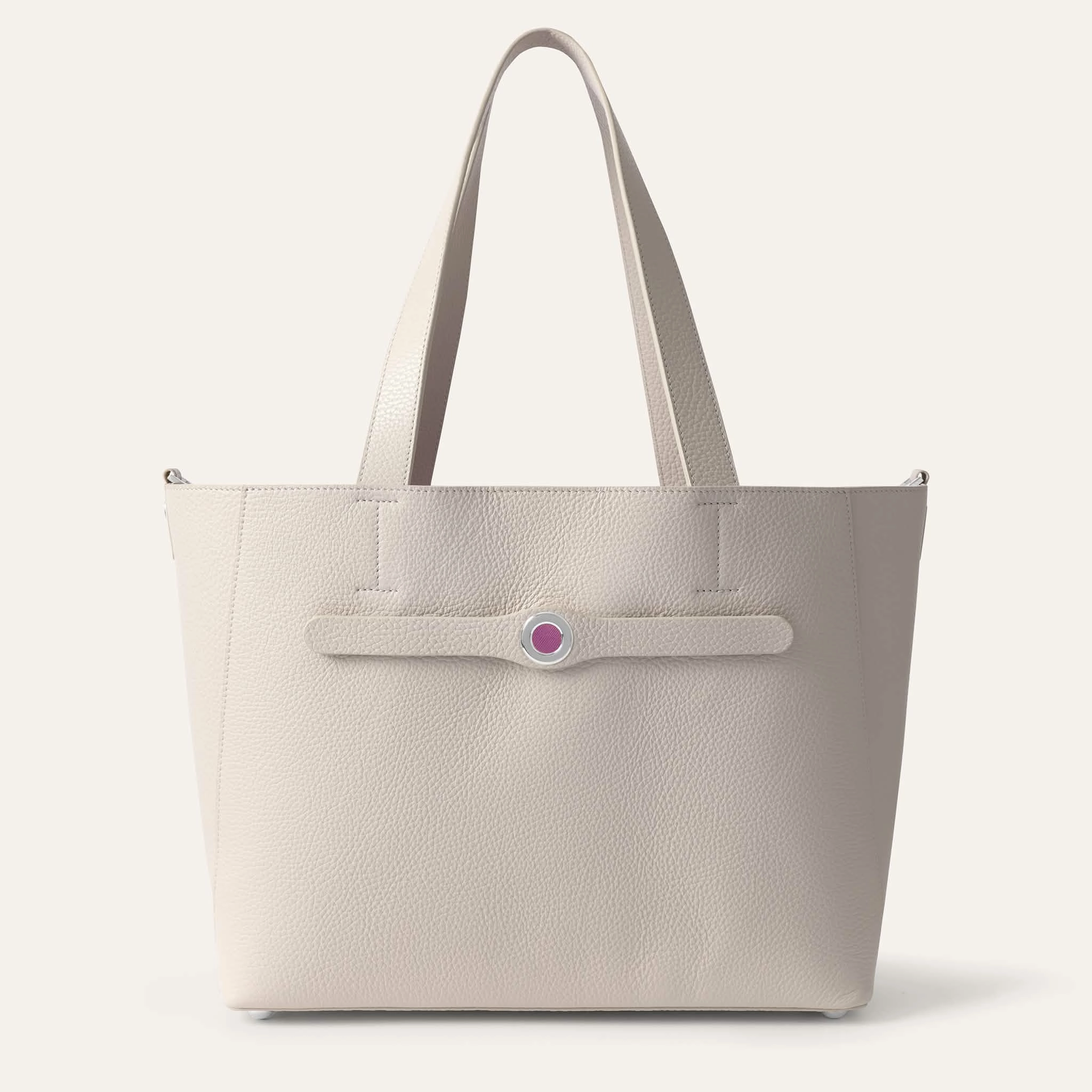 Sarah Tote | Porcelain with Silver hardware Quality Finish