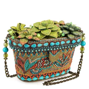 Warm Shade Classic Elegance Succulent Crossbody Handbag