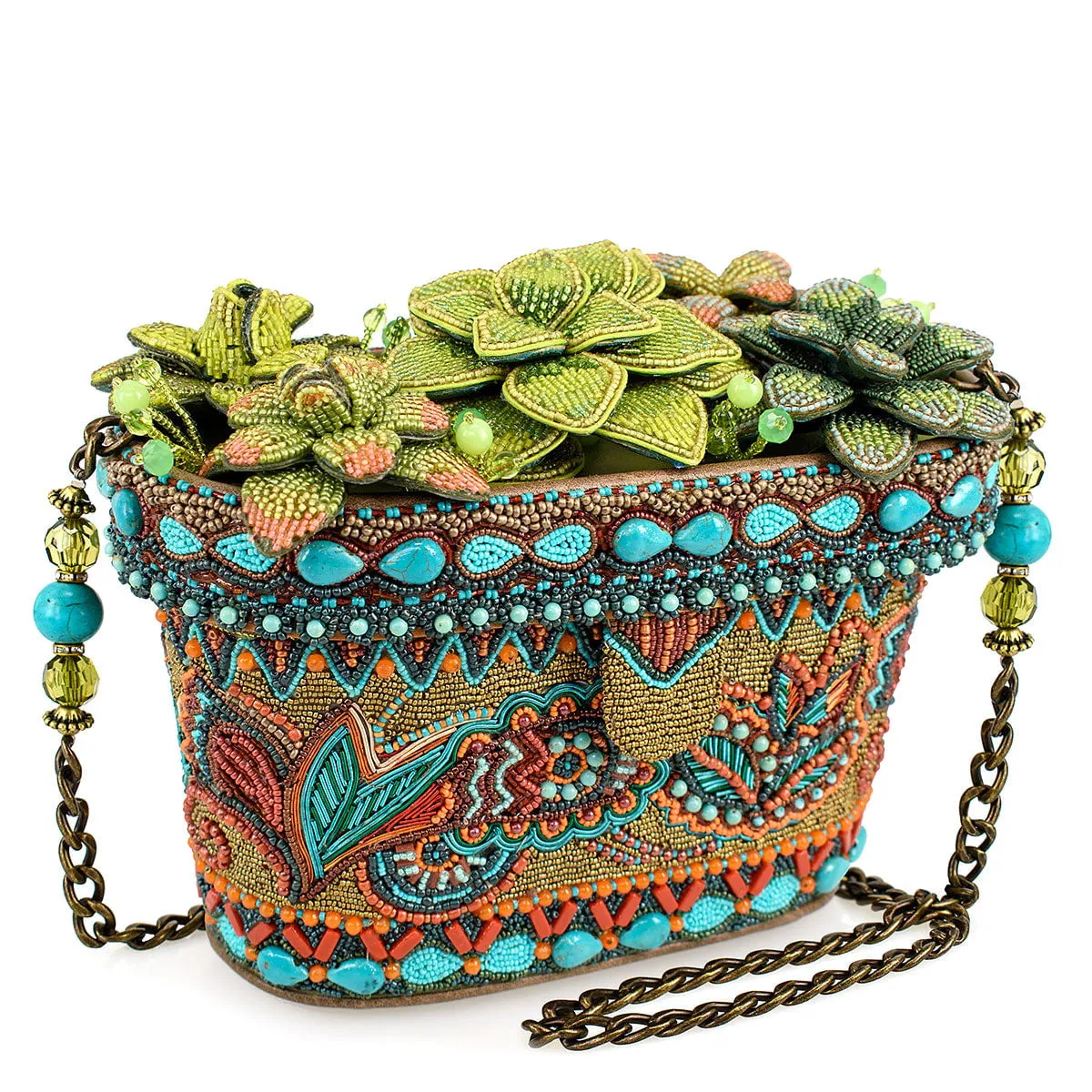 Warm Shade Classic Elegance Succulent Crossbody Handbag