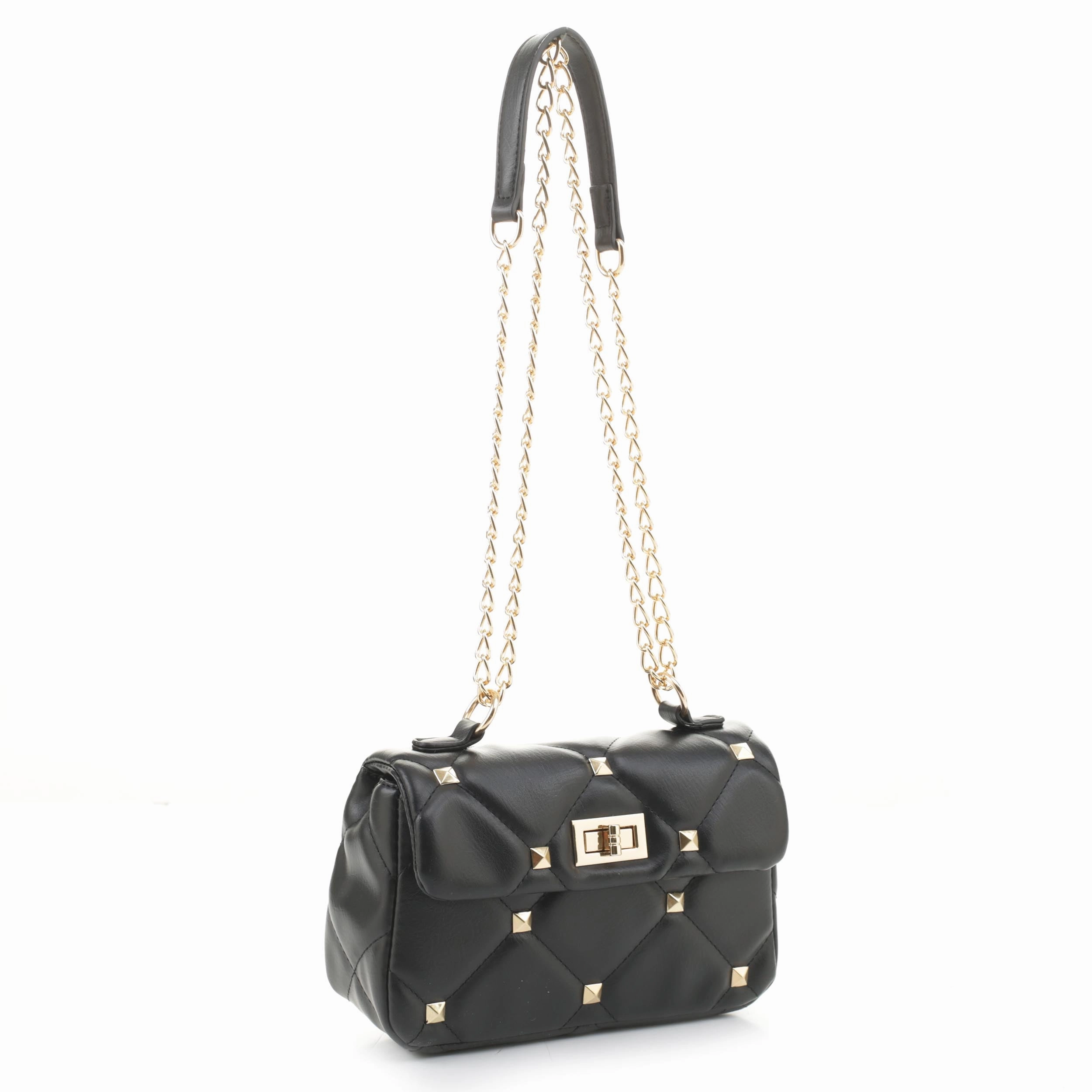 Urban practicality Compact accessory Whitley Quilted Studded Shoulder