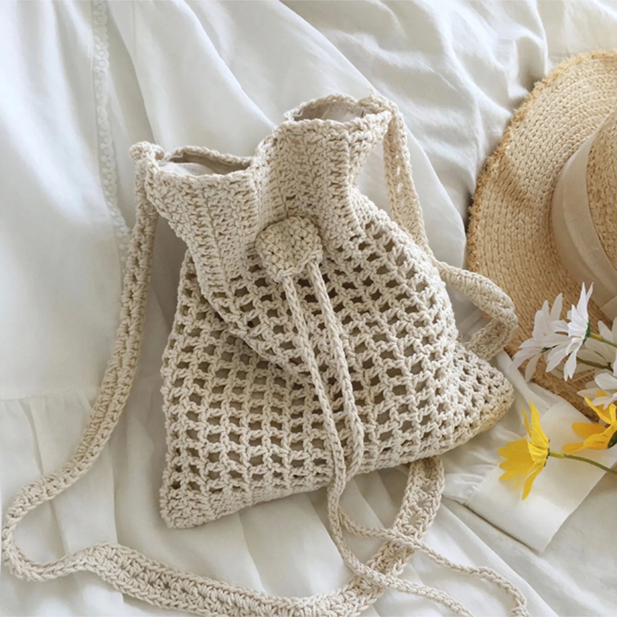 Modern Carry Elena Handbags Handmade Crochet Crossbody Handbags