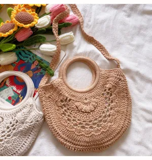 Durable Organizer Daily Function Elena Handbags Handmade Top Handle Shoulder Bag