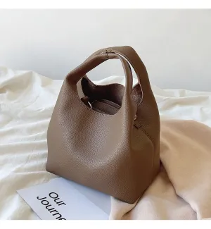 Travel Utility Comfort Carry Elena Handbags Soft Leather Bucket Shoulder Bag