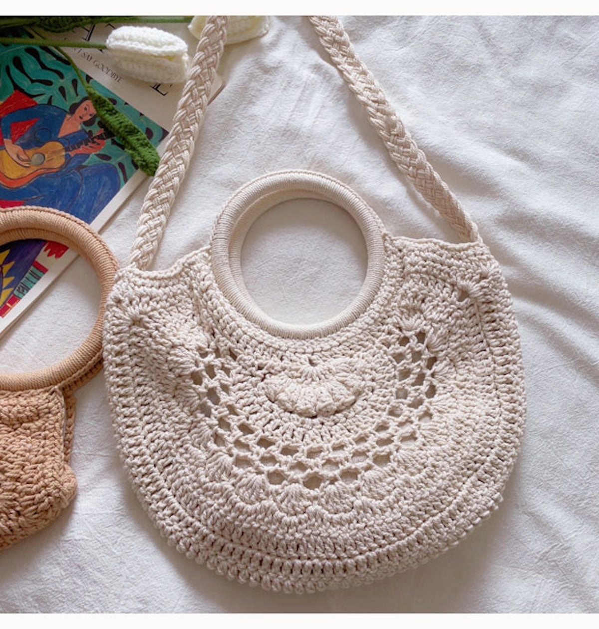 Urban Journey Comfort Companion Elena Handbags Handmade Top Handle Shoulder Bag