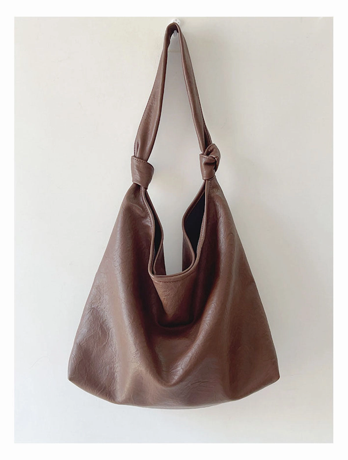 Elena Handbags Retro Hobo Shoulder Bag Everyday Work Bag Lightweight Utility