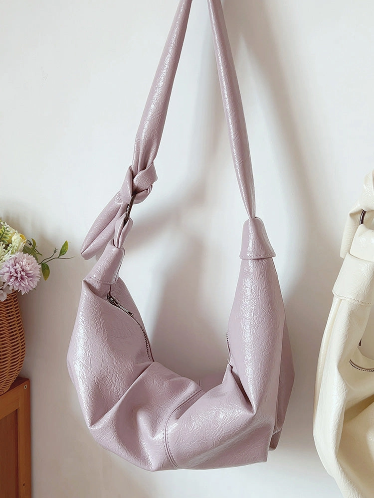 Elena Handbags Retro Hobo Shoulder Bag Functional Organizer Compact Performance