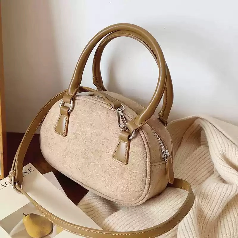 Elena Handbags Small Modern Saddle Bag Casual Lifestyle