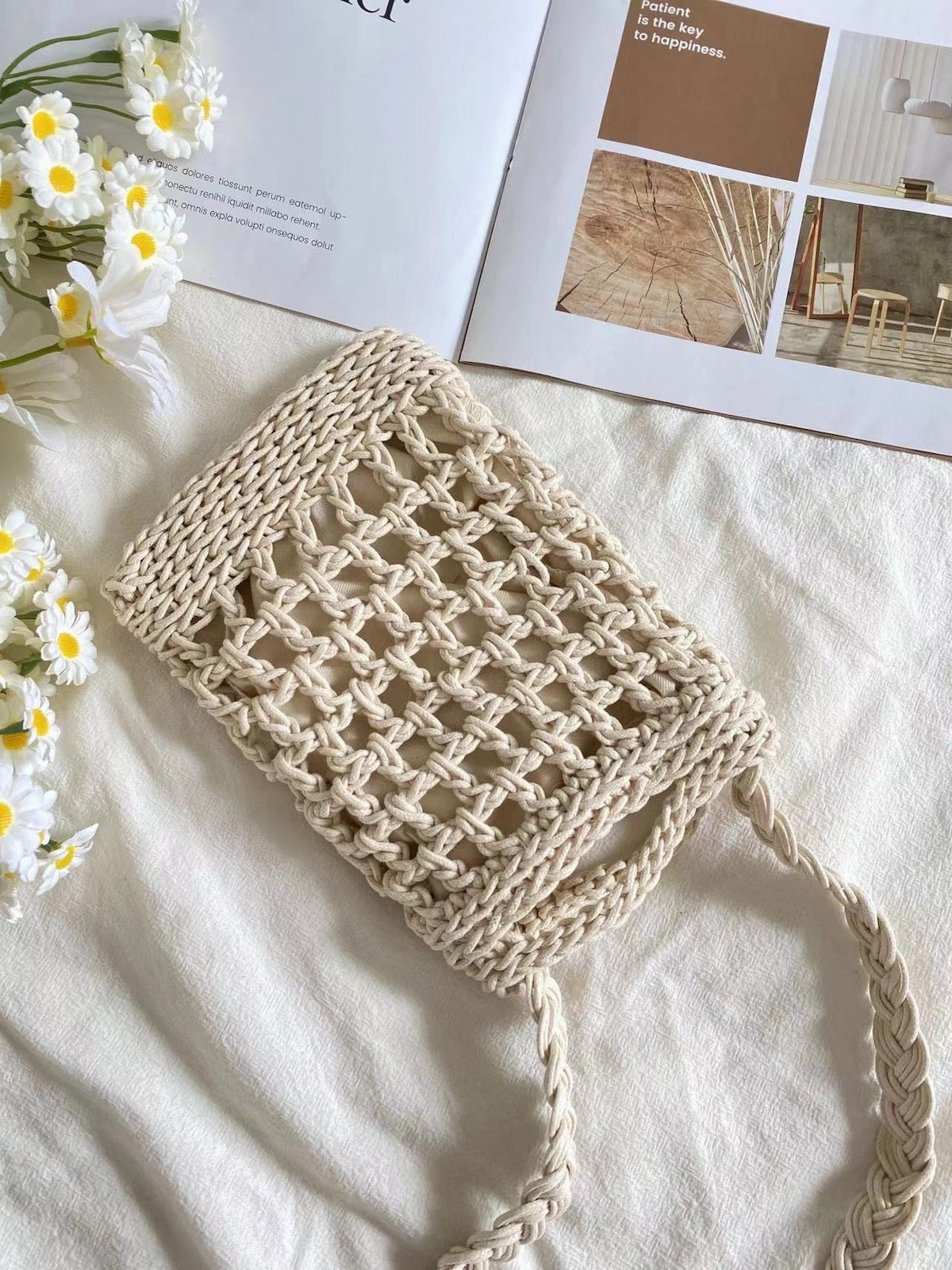 Comfort Gear Elena Handbags Woven Crossbody Purse