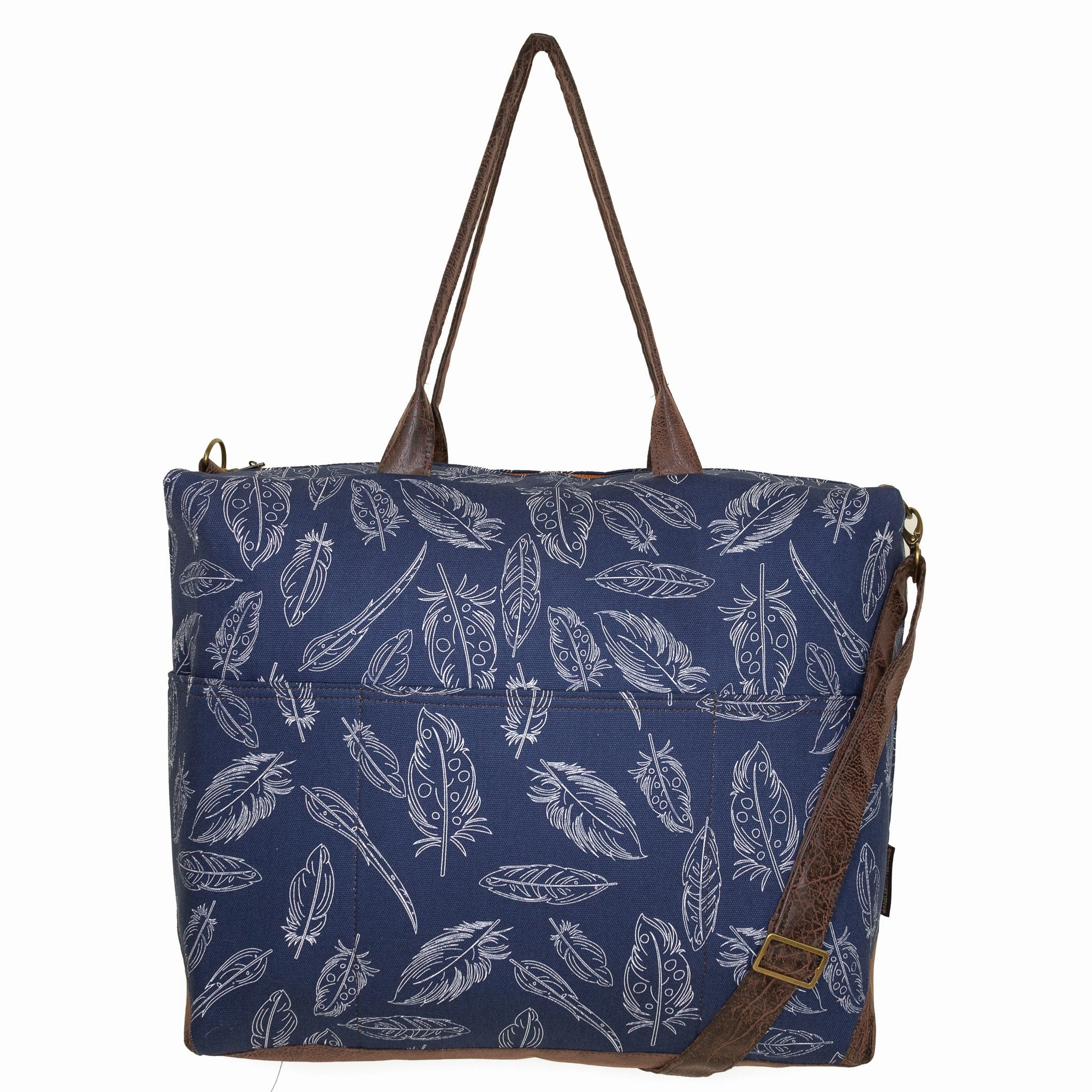 Elizabeth: Indigo Feather Functional Street Style Practical yet stylish solution to carry your daily essentials