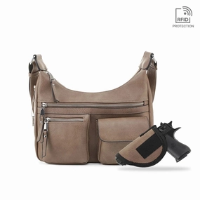 Elle Concealed Carry Hobo Crossbody-Jessie James Versatile Comfort City Style
