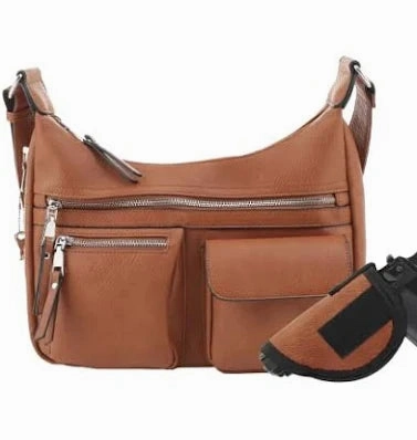Elle Concealed Carry Hobo Crossbody-Jessie James Daily Storage Smart Comfort