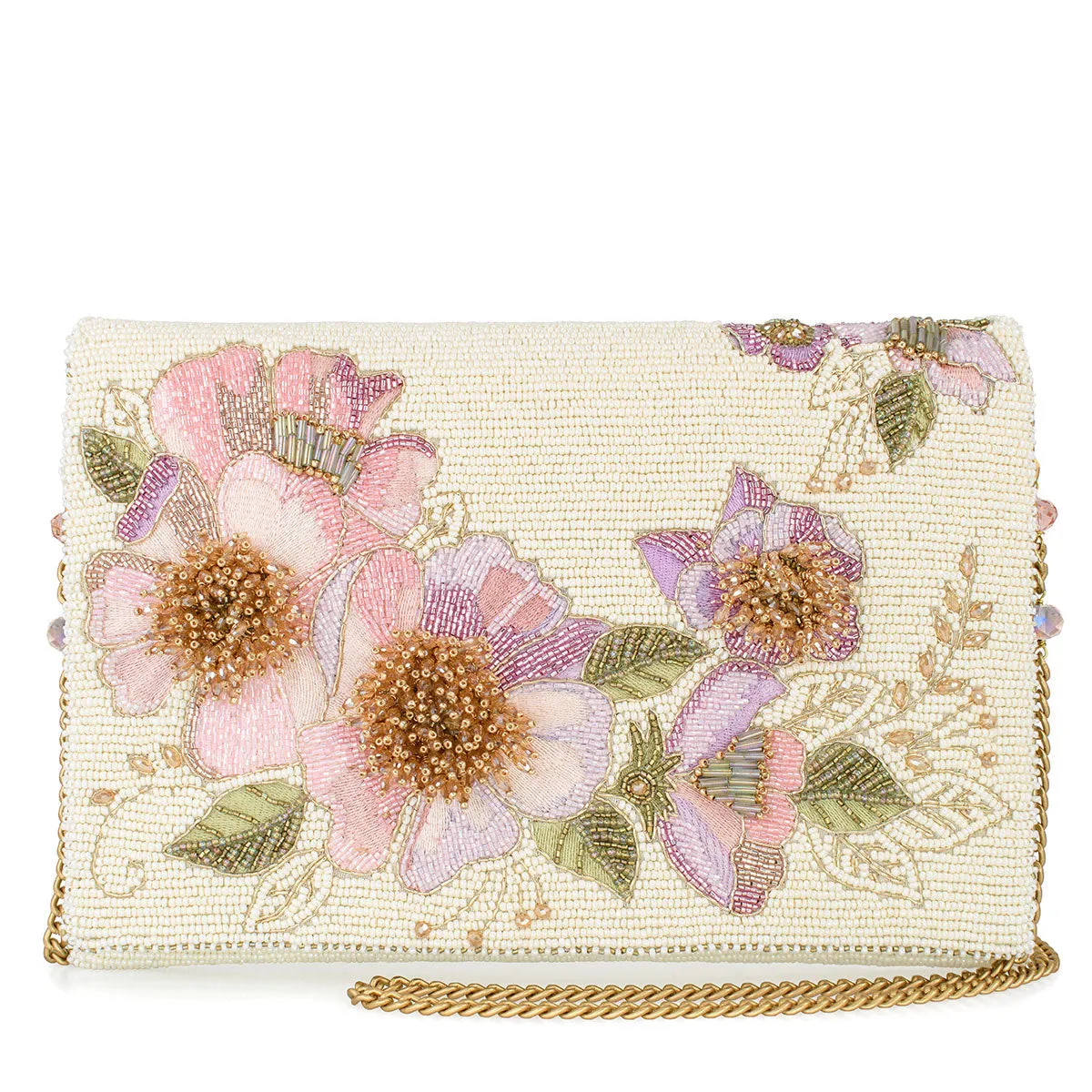 Blushing Blossom Crossbody Handbag Convenient compartments keep your items neatly organized and accessible Stylish Detail