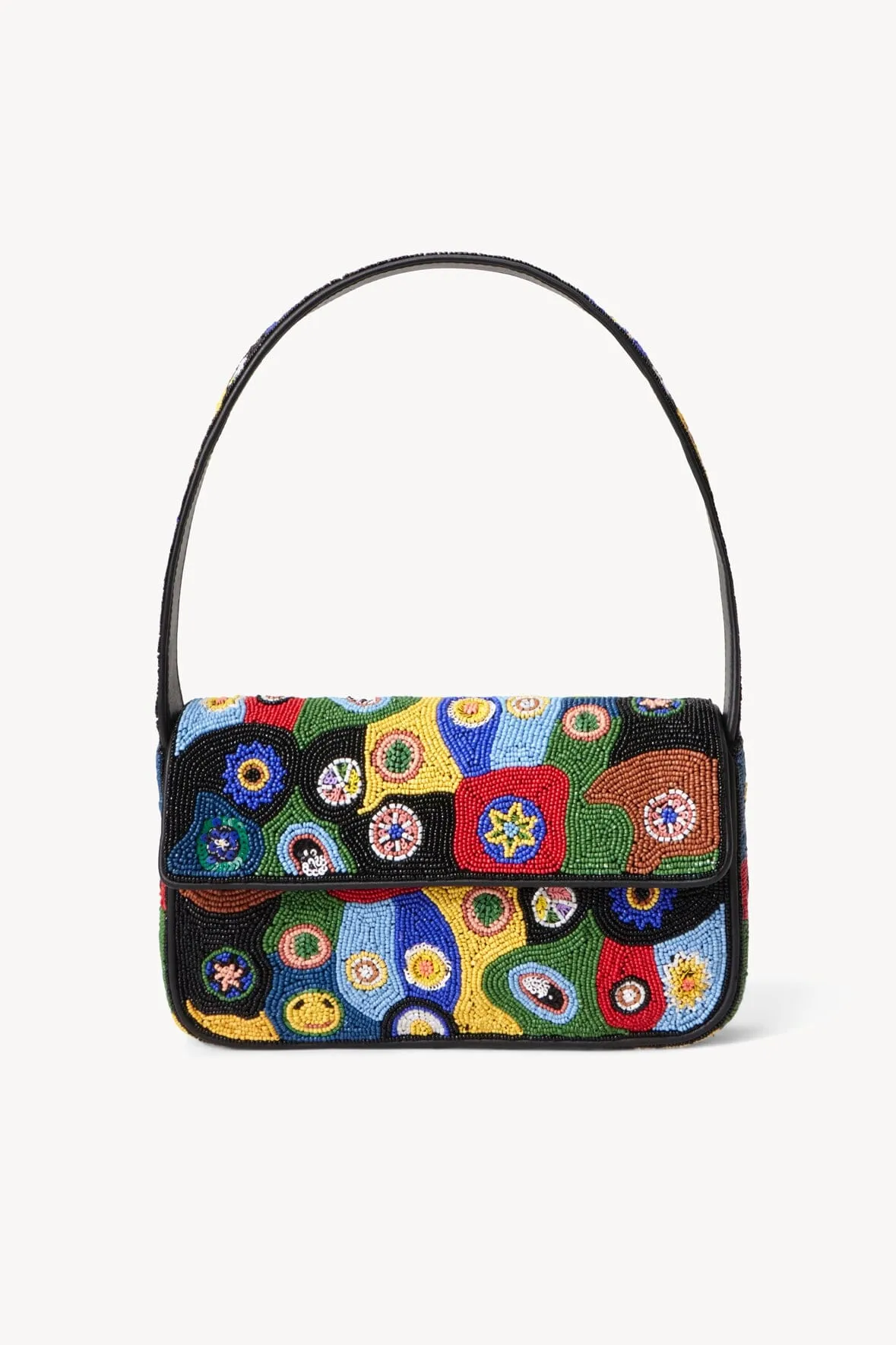 Easy Storage Urban Gear TOMMY BEADED BAG | BLACK MILLEFIORI