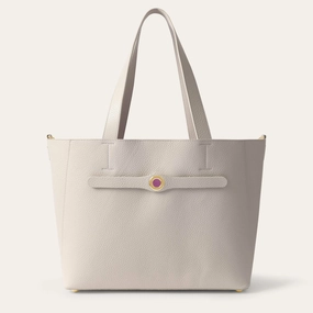 Sarah Tote Signature | Porcelain with Gold hardware Lightweight Utility