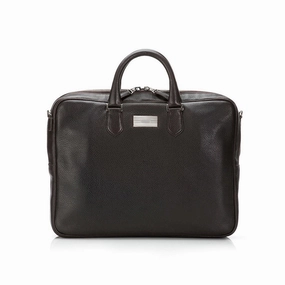 Stratton Attach?? - Dark Brown Leather Briefcase Stylish Design