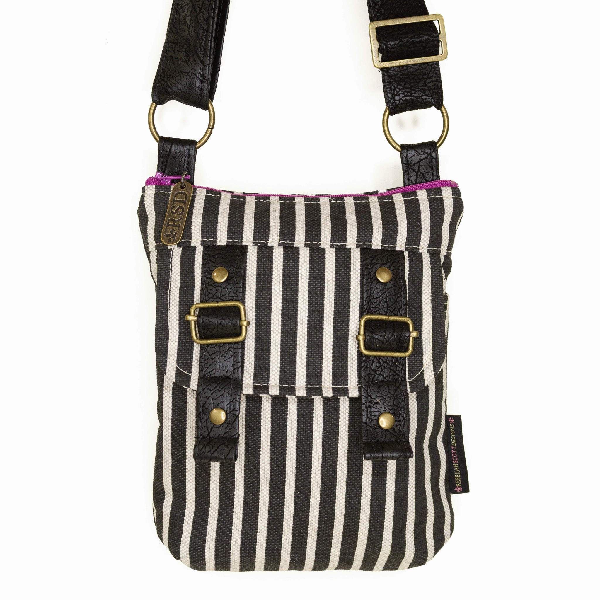 Convenient compartments keep your items neatly organized and accessible Erin: Black Stripe