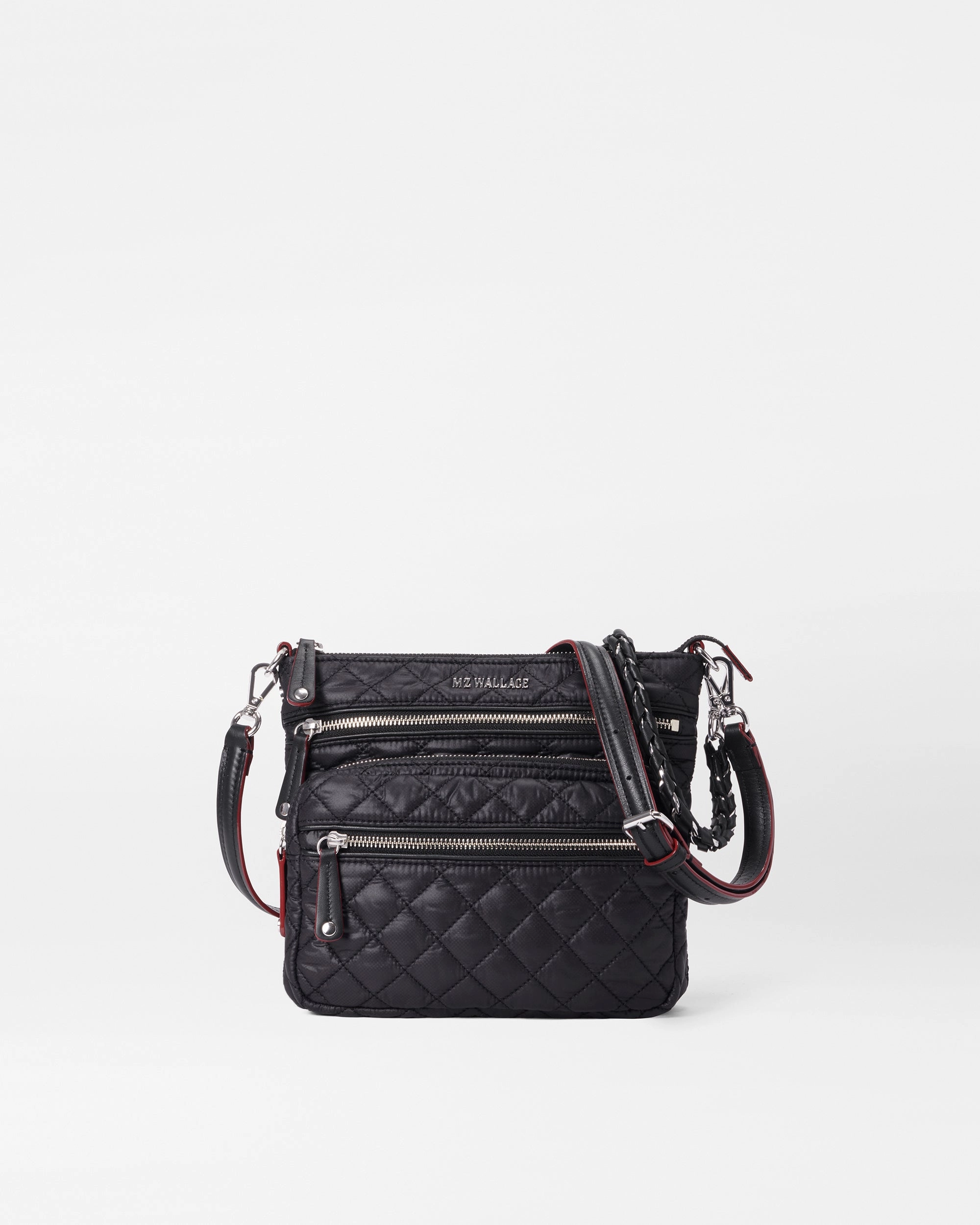 Secure Zipper Versatile Modern Style Black Downtown Crosby Crossbody
