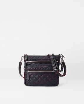 Secure Zipper Versatile Modern Style Black Downtown Crosby Crossbody