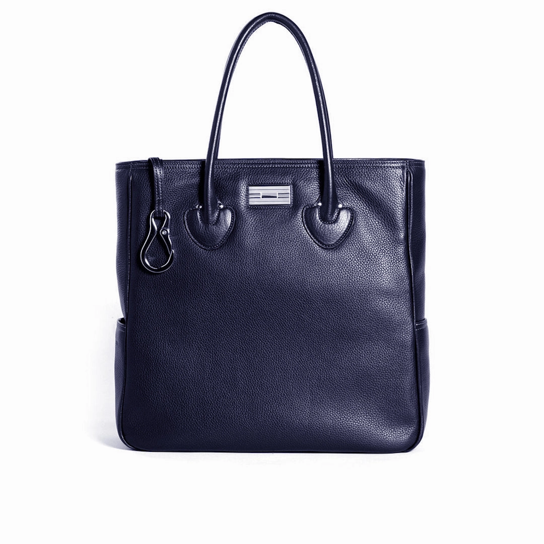 Everyday Style Workday Essential Essex Travel Tote, Navy Leather