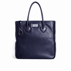 Everyday Style Workday Essential Essex Travel Tote, Navy Leather
