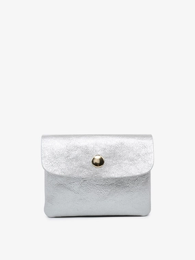 Red Carpet Glam Vibrant Hue Ethel Vegan Mini Clutch