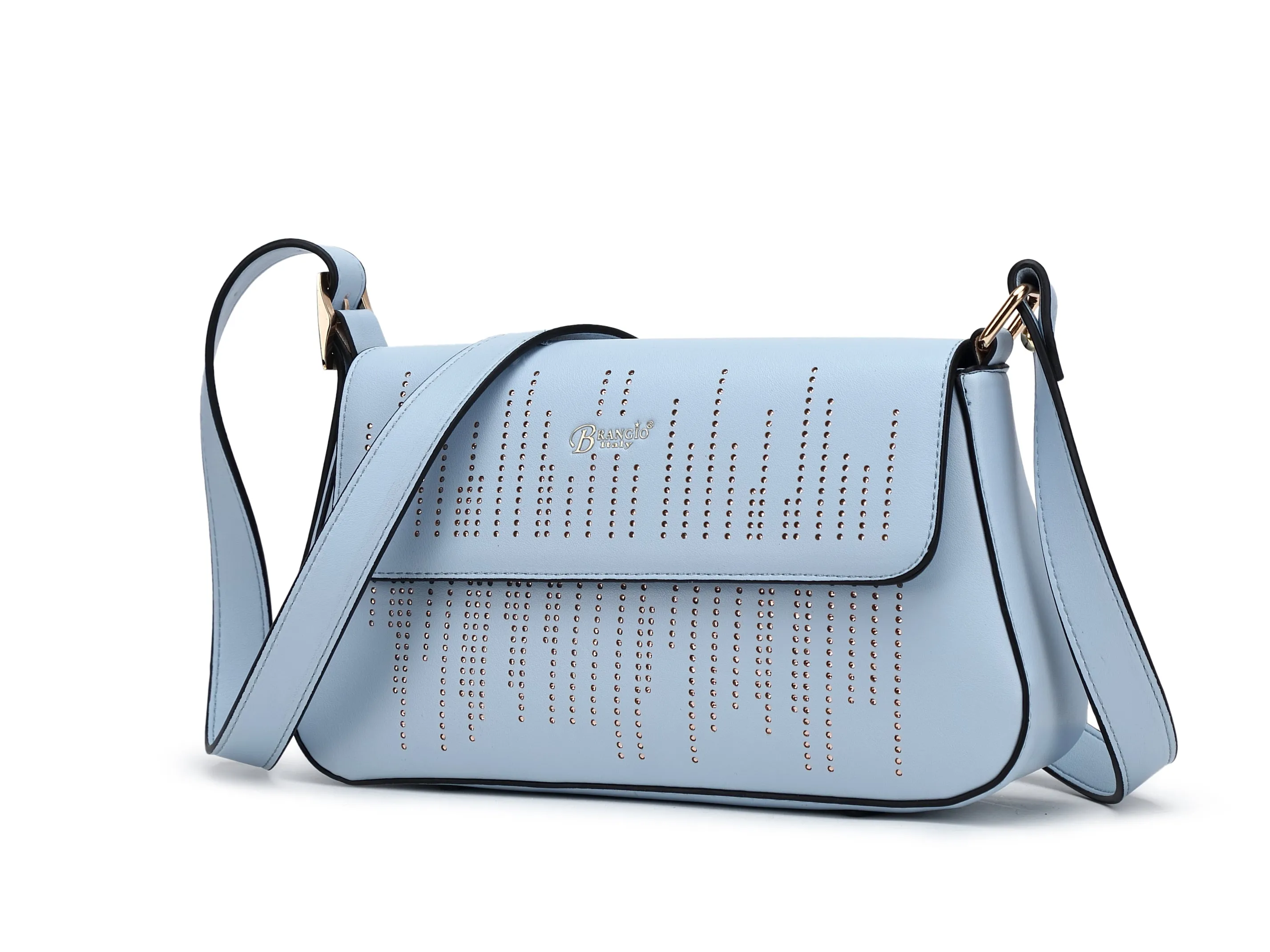 Rainy Night Vegan Leather CrossBody Bag All Season Smart business purse