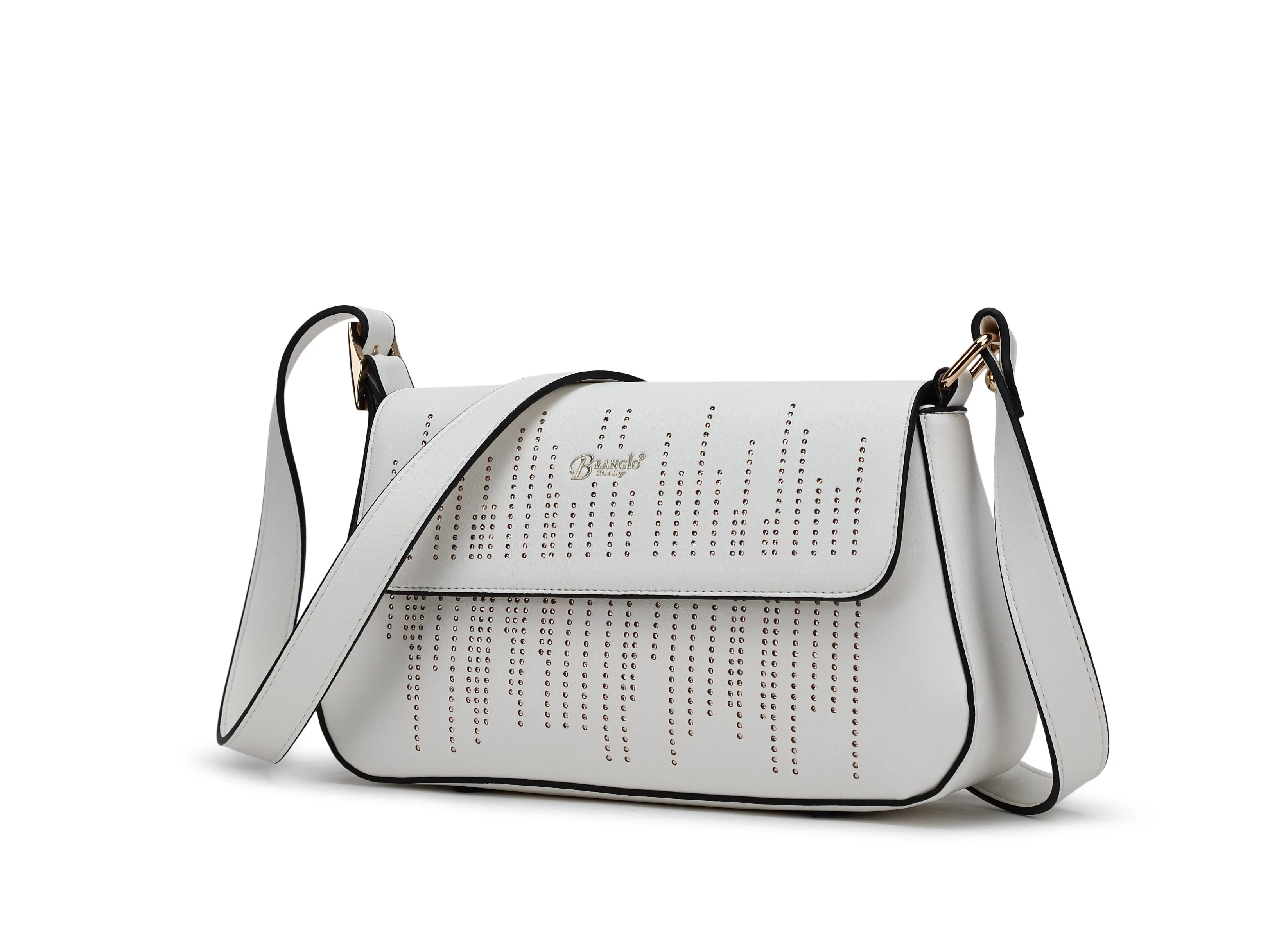 Rainy Night Vegan Leather CrossBody Bag Quality Edge Modern Utility