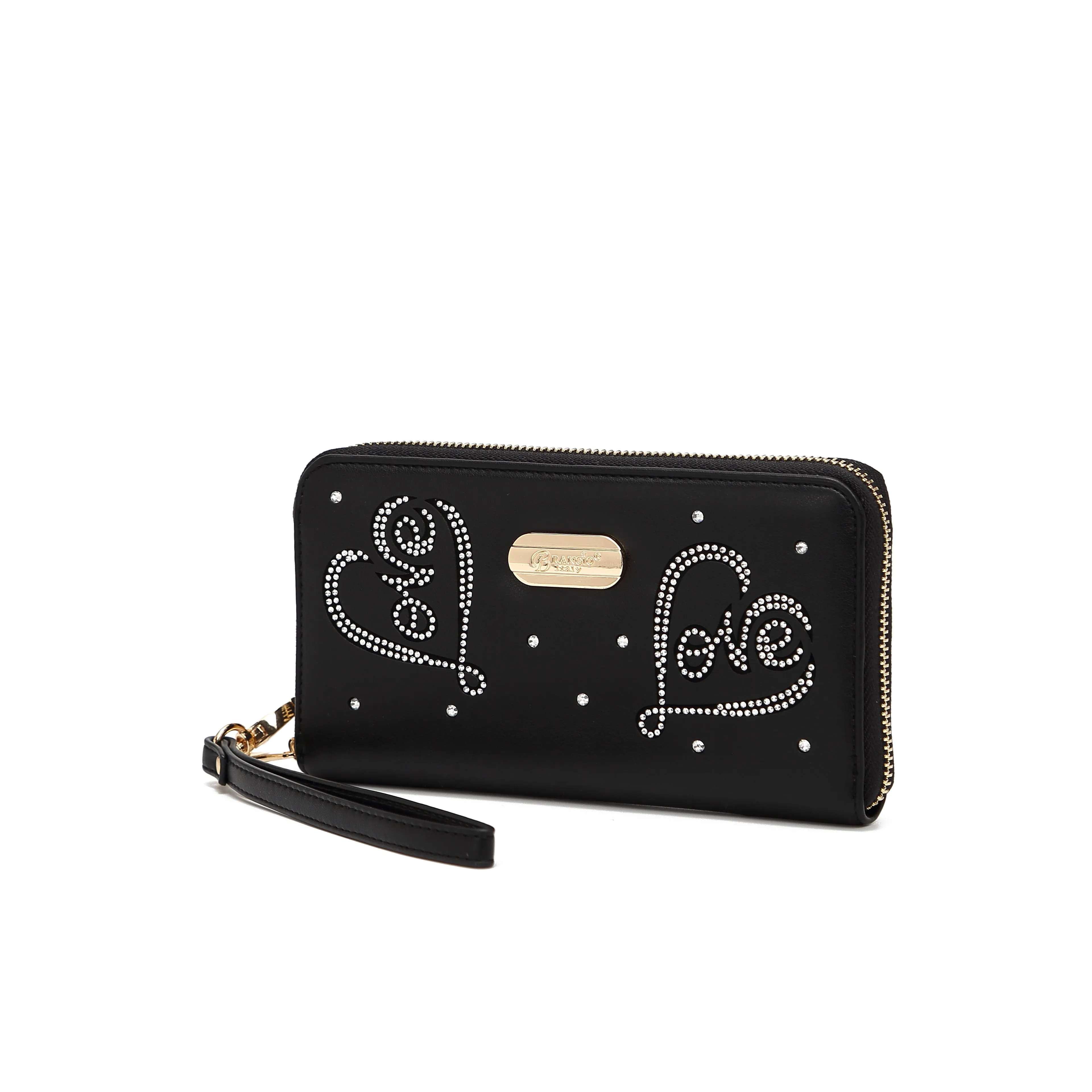 Brangio Elegant Love-Inspired Wallet Curved Silhouette
