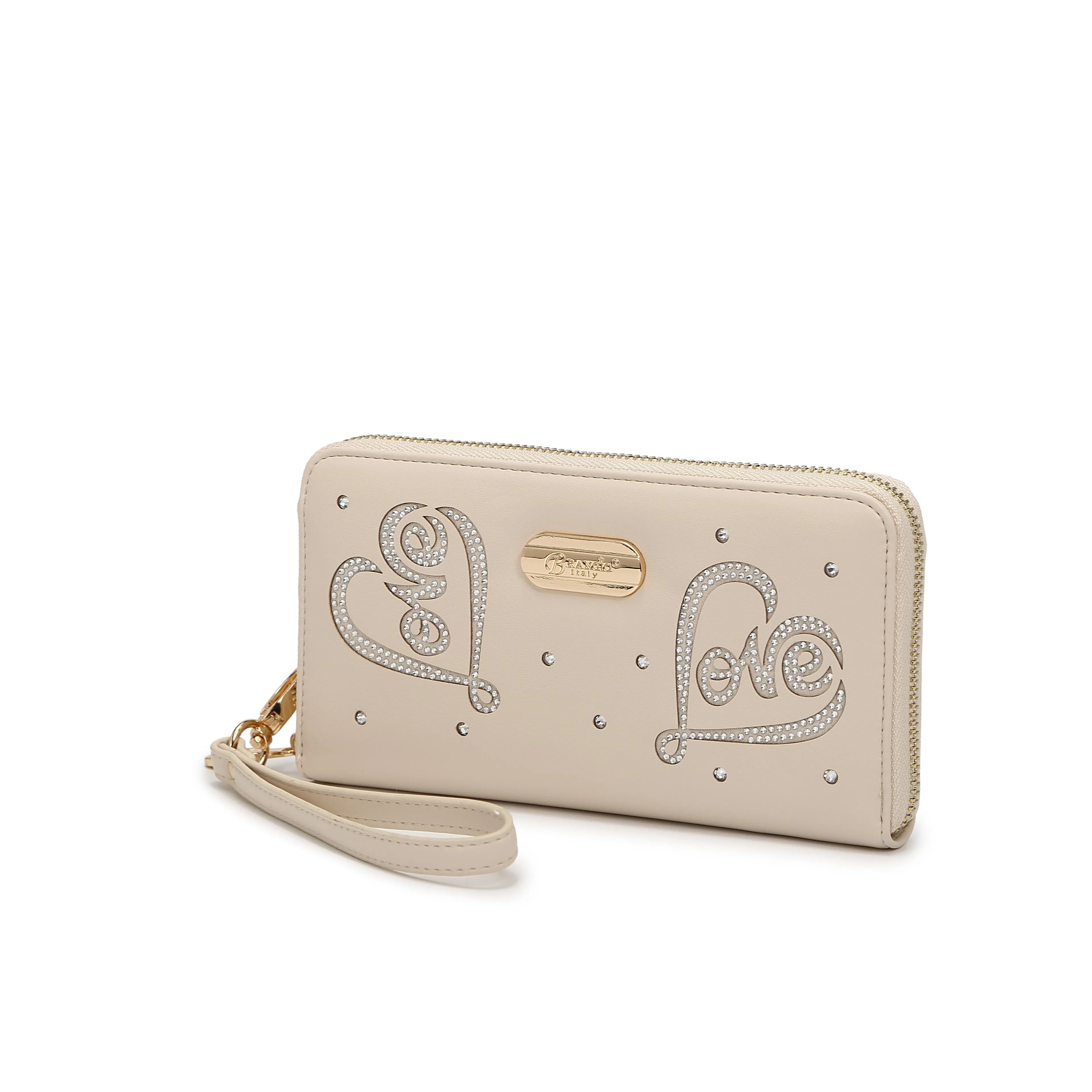 Brangio Elegant Love-Inspired Wallet Minimal Finish