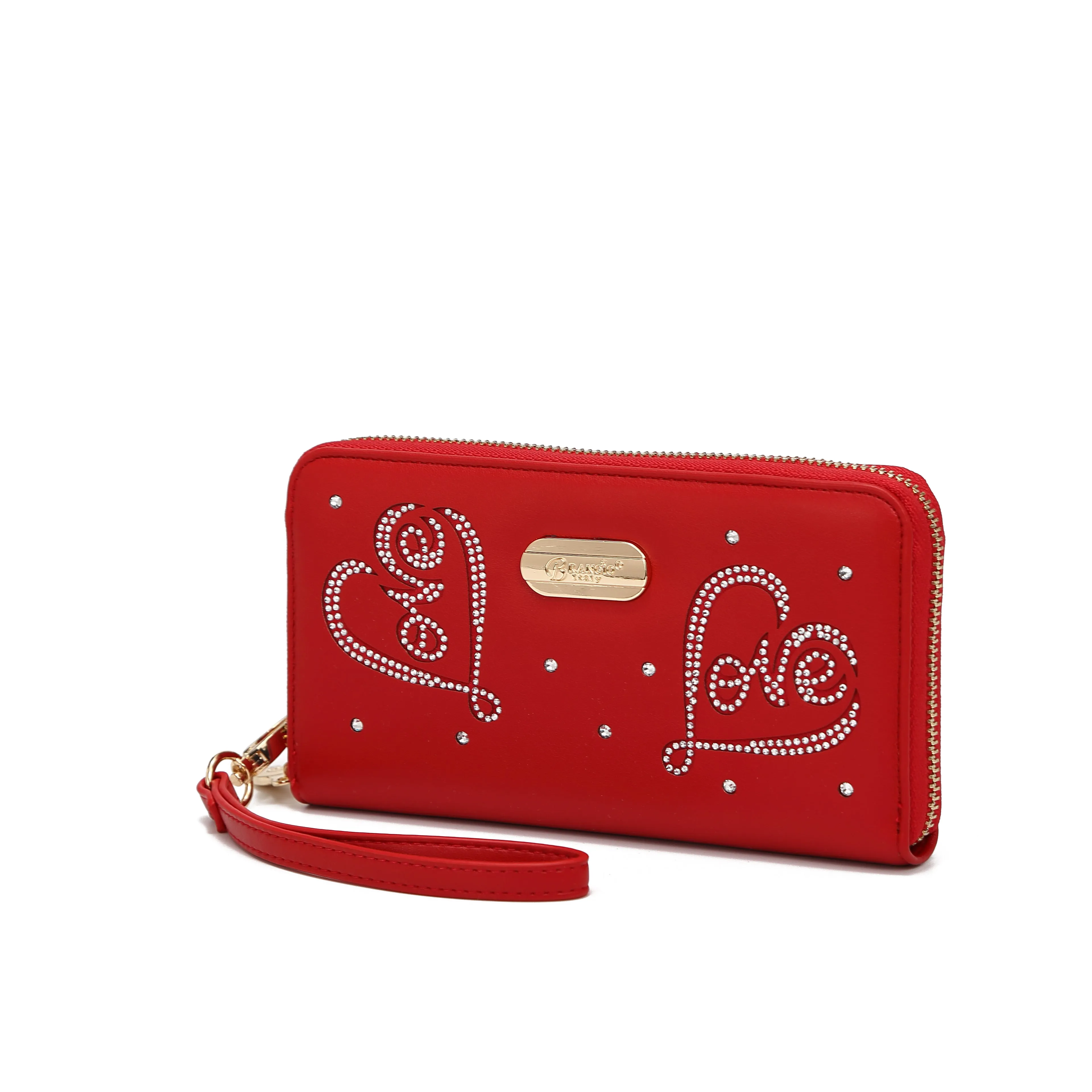 Classic Shape Simple Charm Brangio Elegant Love-Inspired Wallet