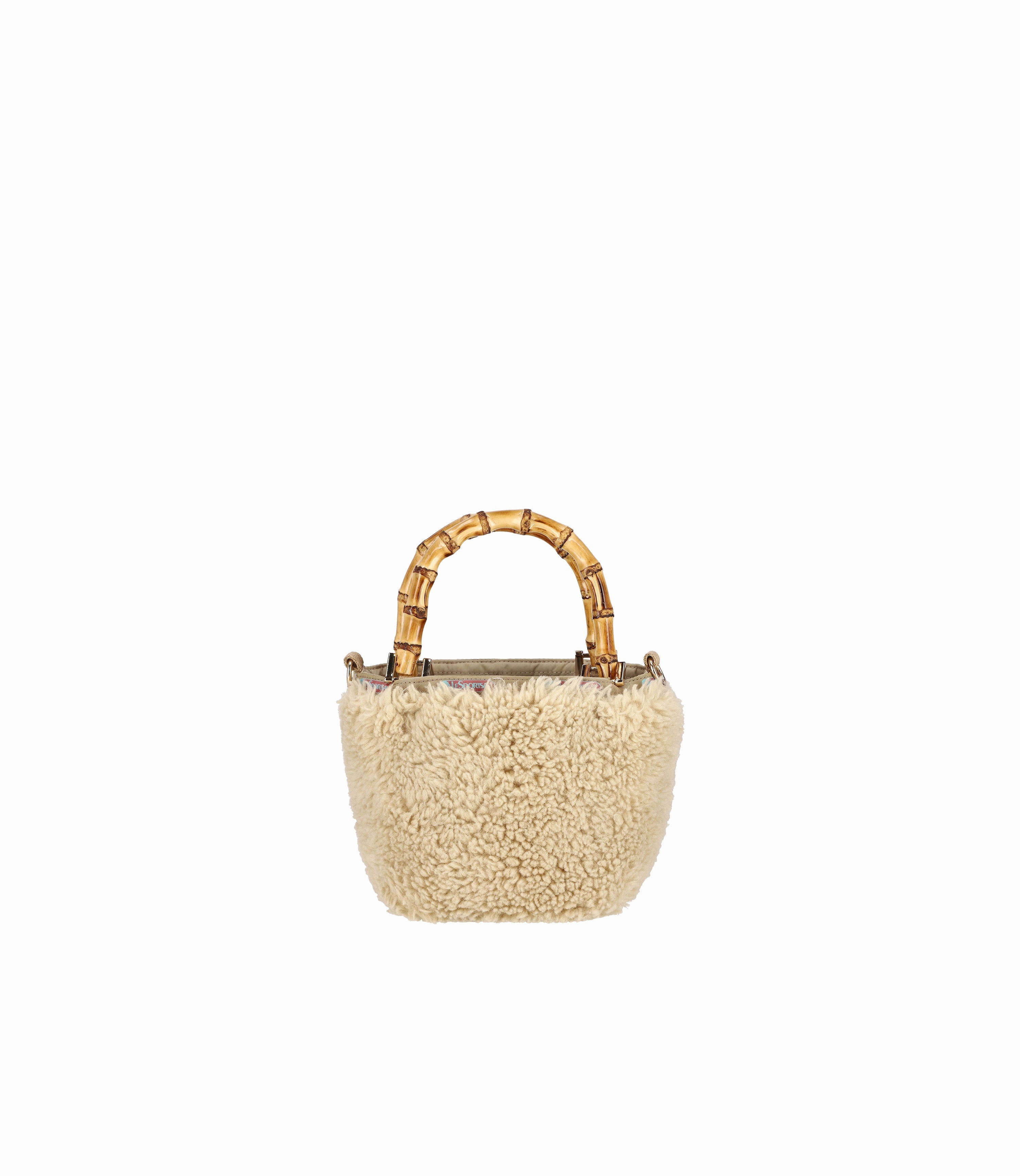 Extra Small Bamboo Tote Urban Accessory Adjustable Handle