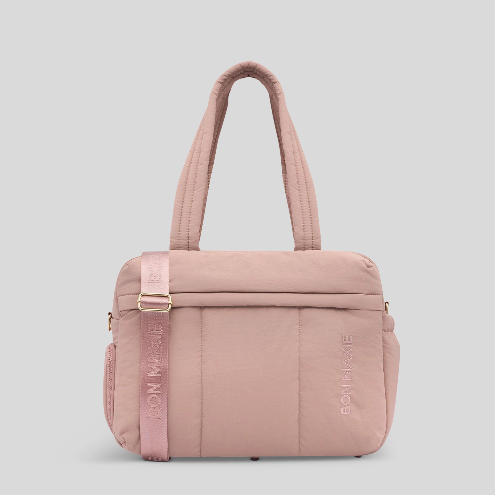 Stylish Functionality Everyday Duffel Bag -- Milk Tea