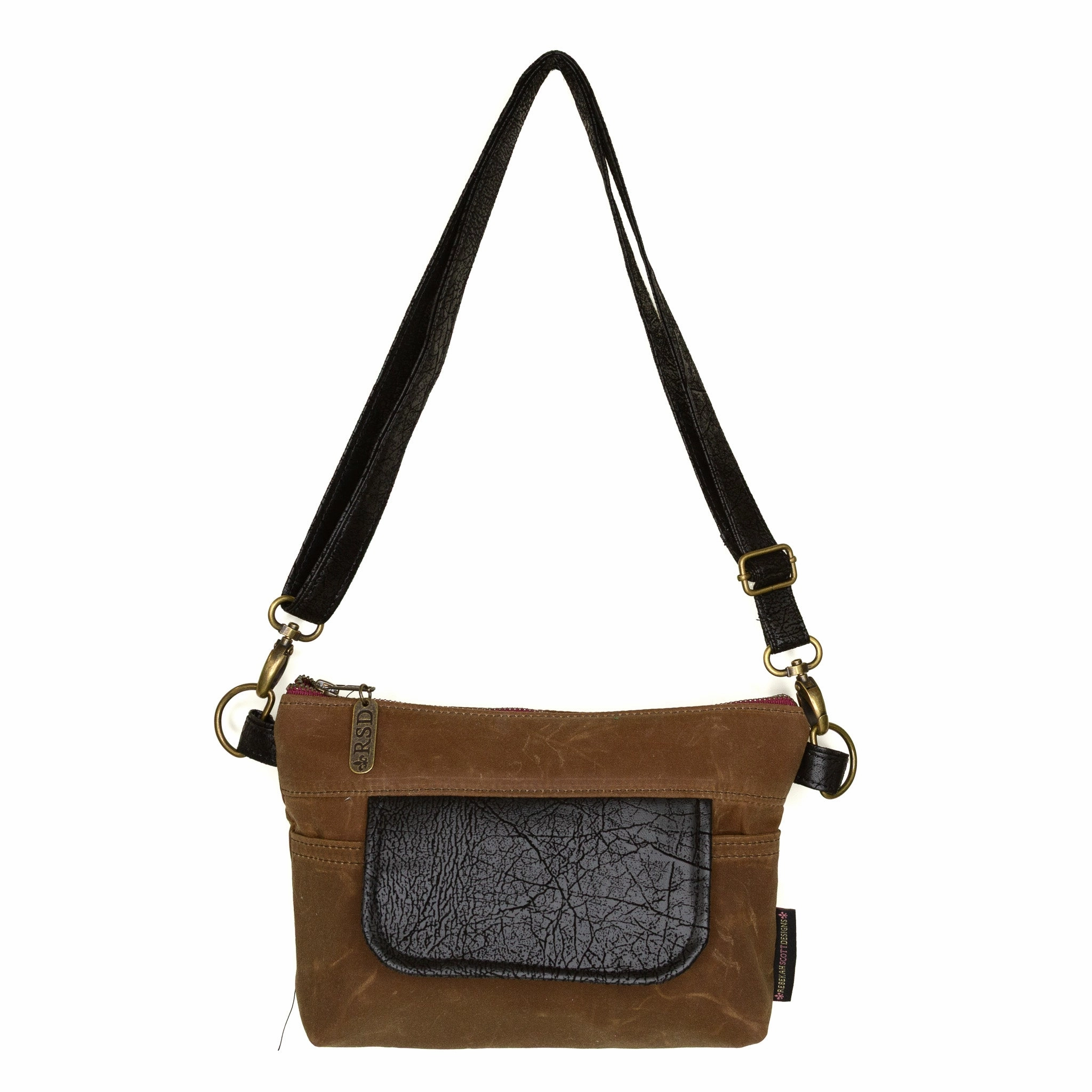 Durable Material Olivia: Nutmeg Waxed Canvas