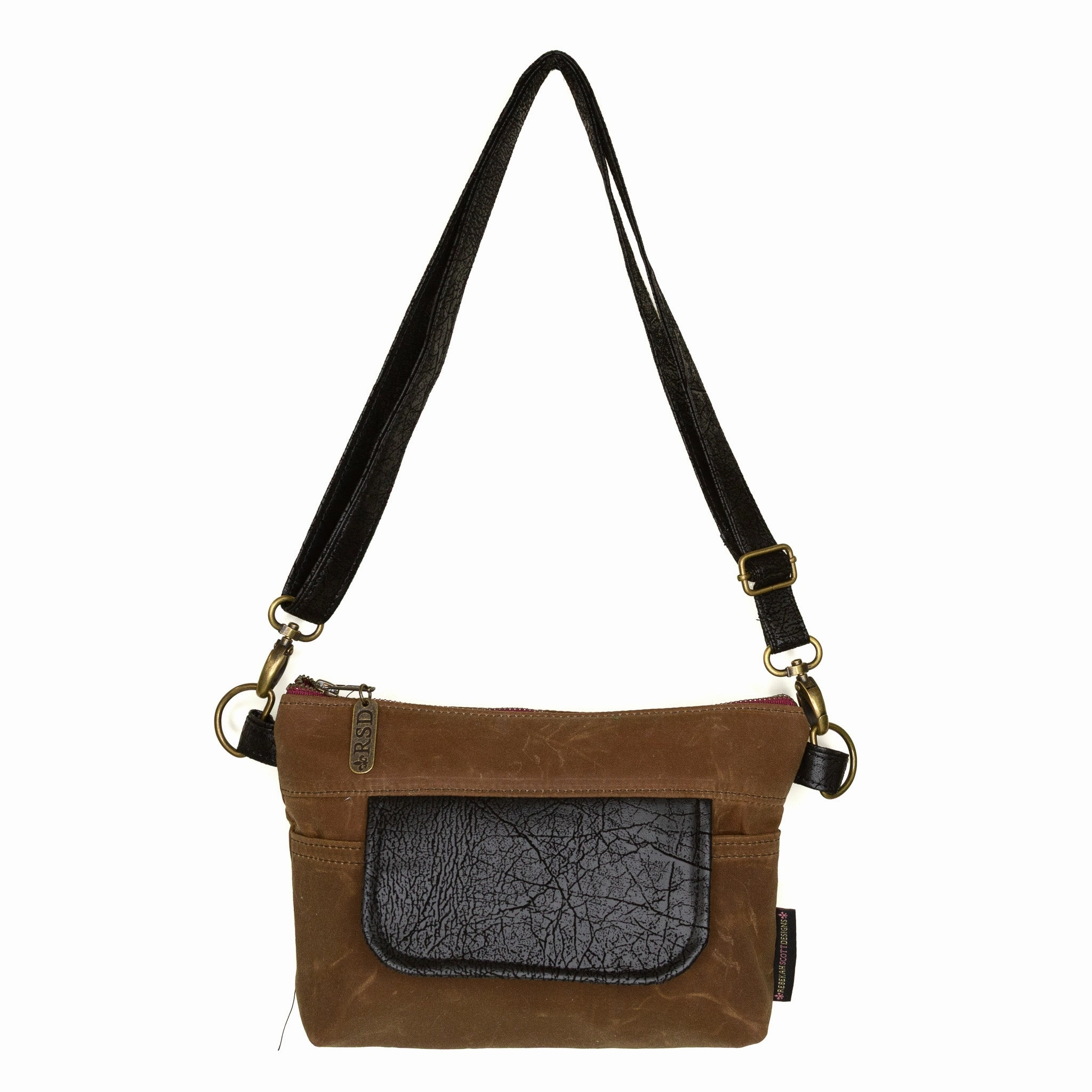 Olivia: Nutmeg Waxed Canvas Stylish Journey