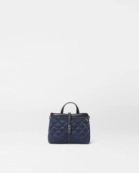 A sleek and durable bag that provides everything you need Minimalist Modern Outfit Ink Liquid Mini Astor Top Handle