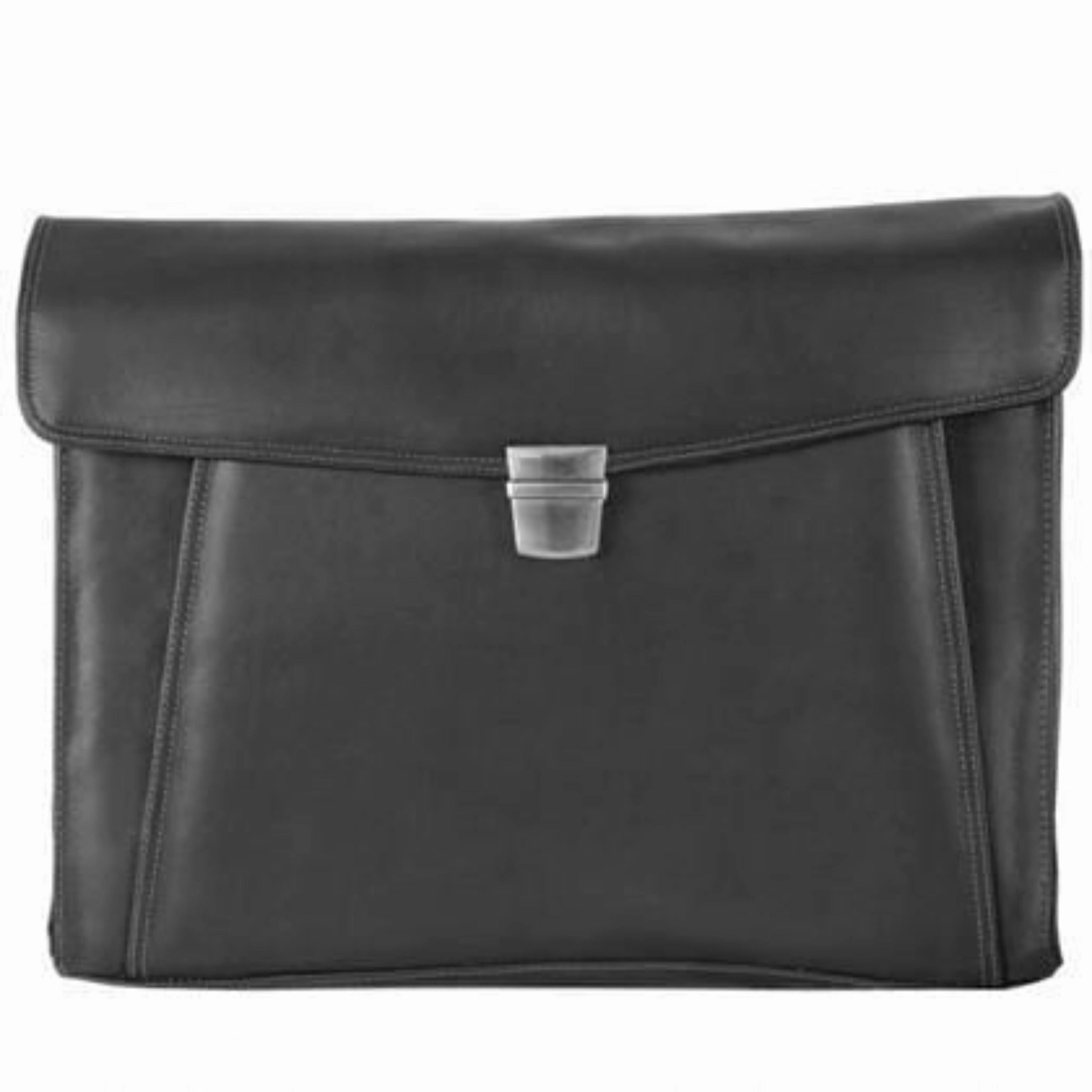 Executive Leather Portfolio Compact Versatility